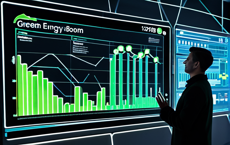 윤리적 투자 시뮬레이션 툴 사용법 - Sustainable Investment Analysis**

A professional working at a bright, modern desk, reviewing a colo...