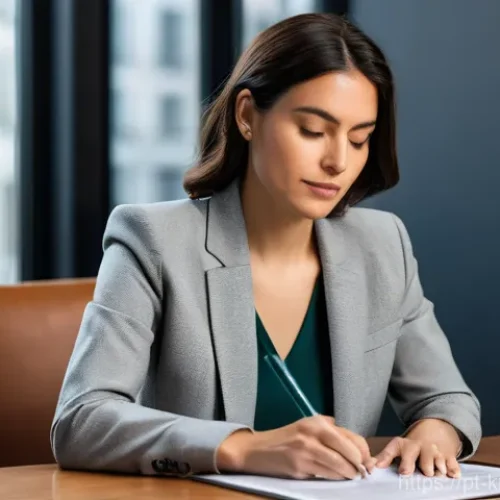 윤리적 투자의 성과 측정 도구 - **Prompt: Analytical Deep Dive into ESG Reports**
    A focused, intelligent Portuguese woman in her...